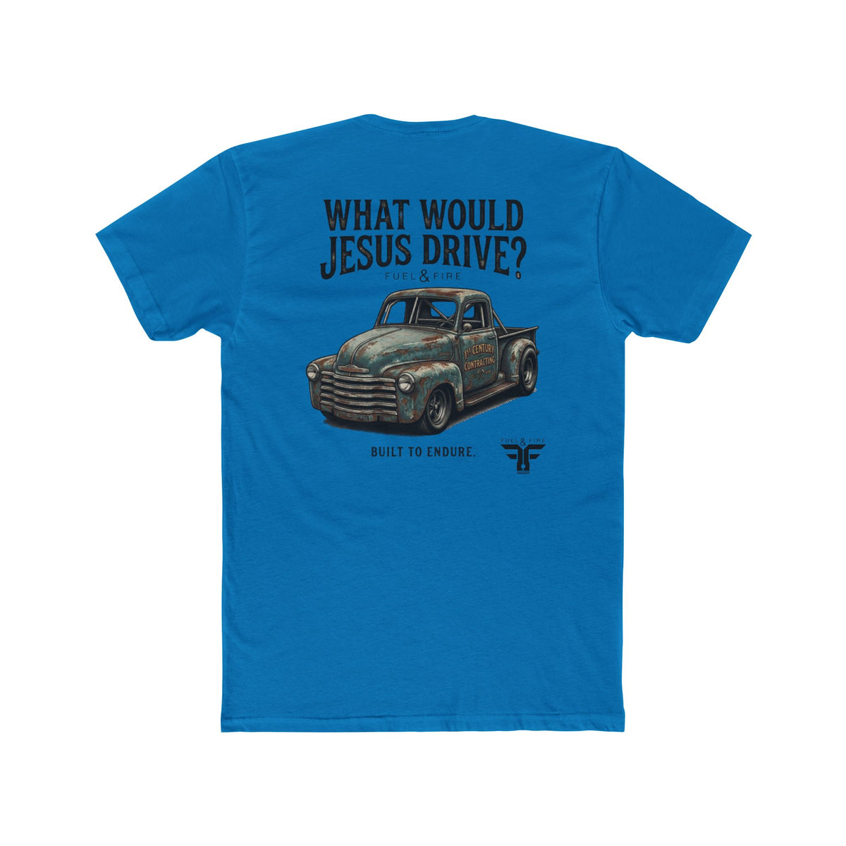 What Would Jesus Drive? Vintage Truck Graphic Tee