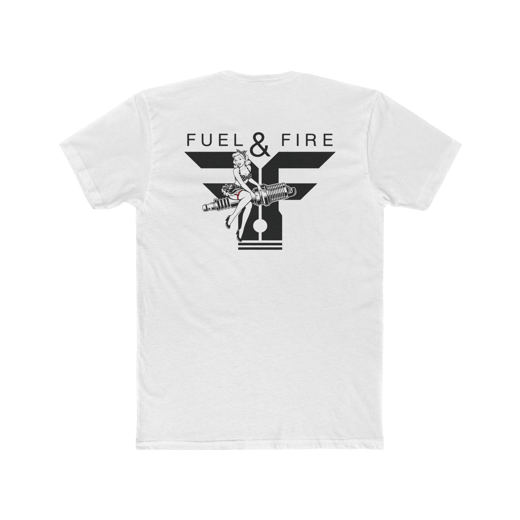 Fuel & Fire Logo Tee —Spark Plug T‑Shirt