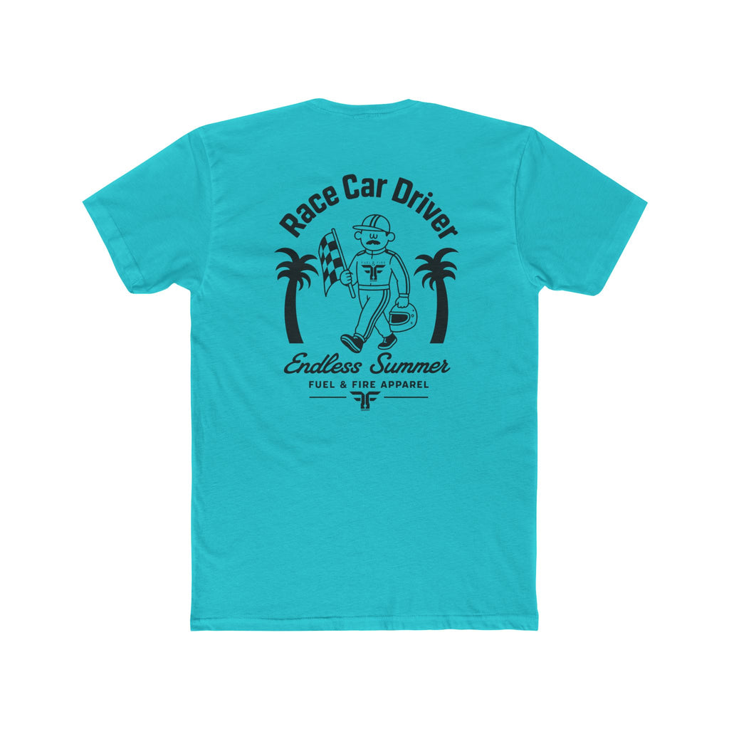 Race Car Driver Tee — "Endless Summer" Vintage Motorsport T-Shirt