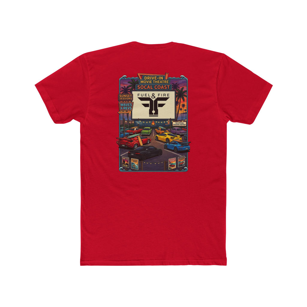 Crew Tee — "Fuel & Fire" SoCal Drive-In Tee