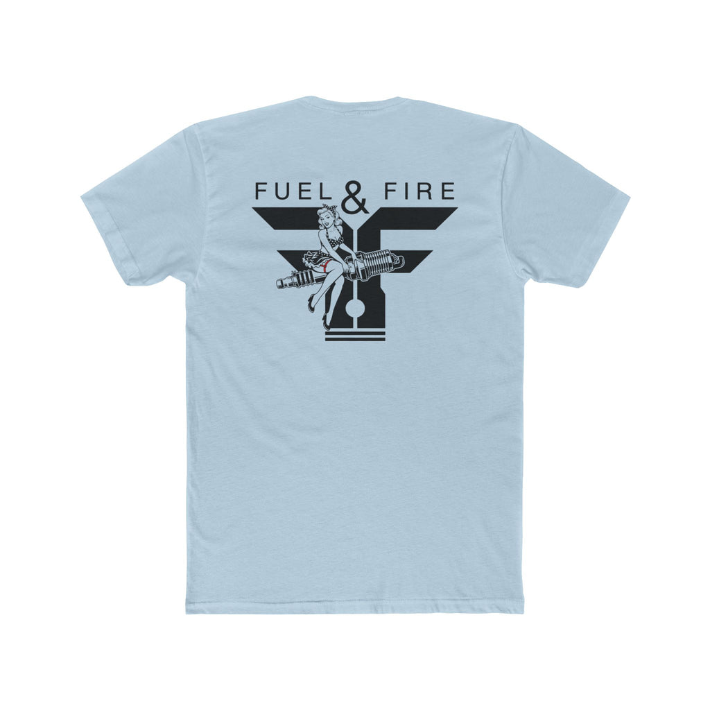 Fuel & Fire Logo Tee —Spark Plug T‑Shirt