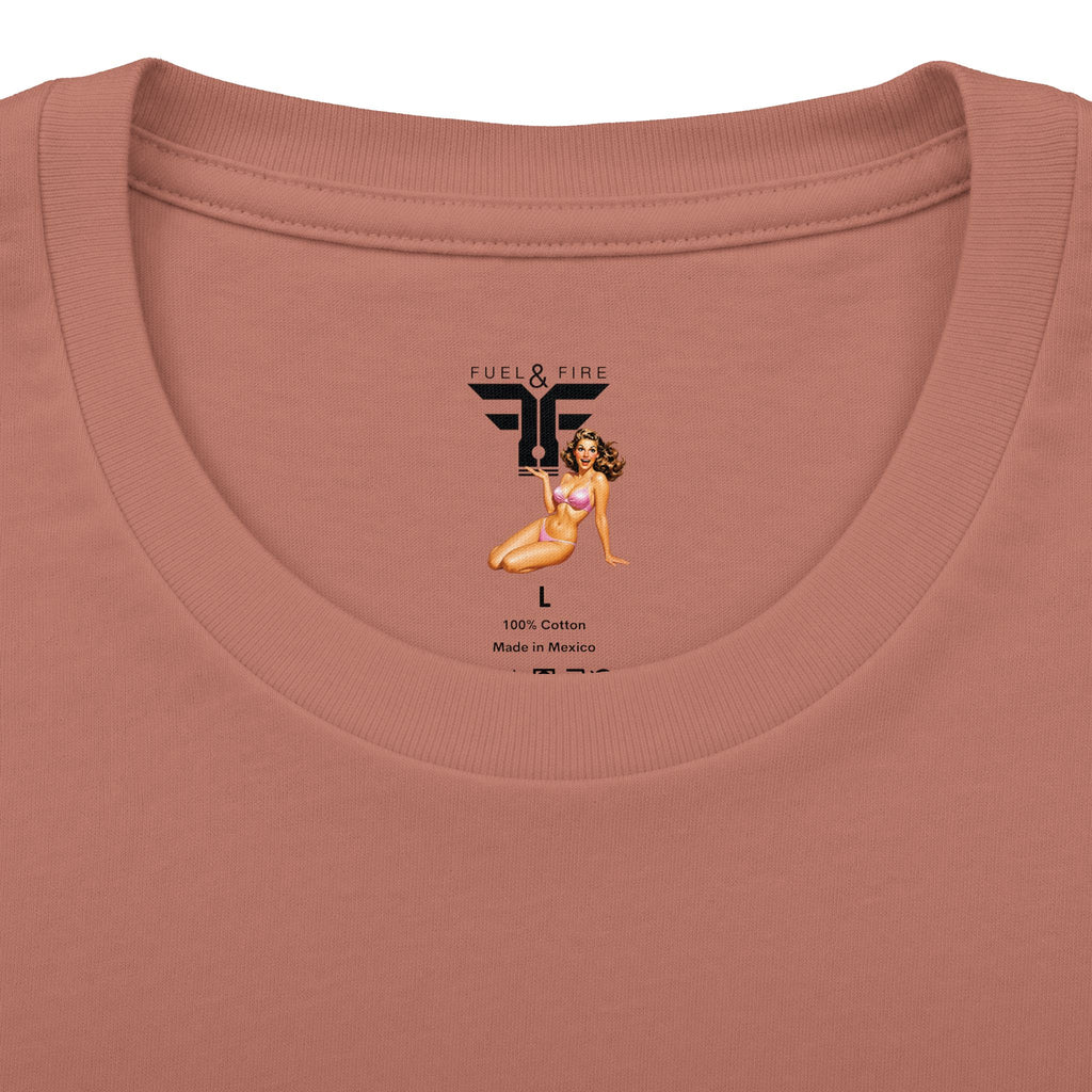 Der Hammer Car Tee — 'Benzin & Feuer' Vintage Mercedes Graphic Shirt
