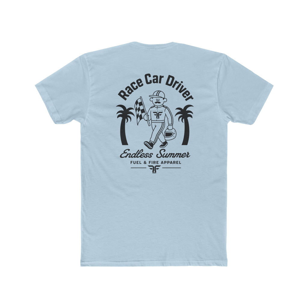 Race Car Driver Tee — "Endless Summer" Vintage Motorsport T-Shirt