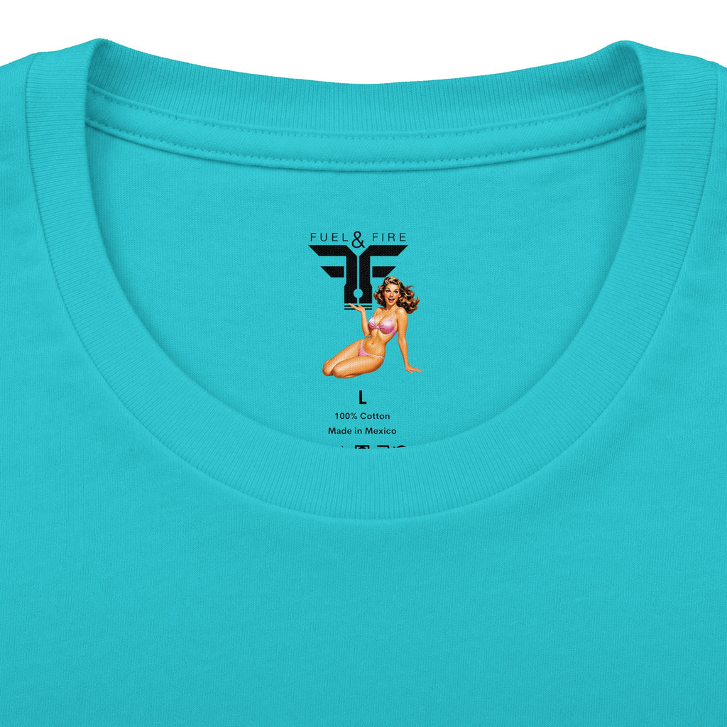 Fuel & Fire Surf Van Tee — Vintage Beach Sunset Graphic T-Shirt