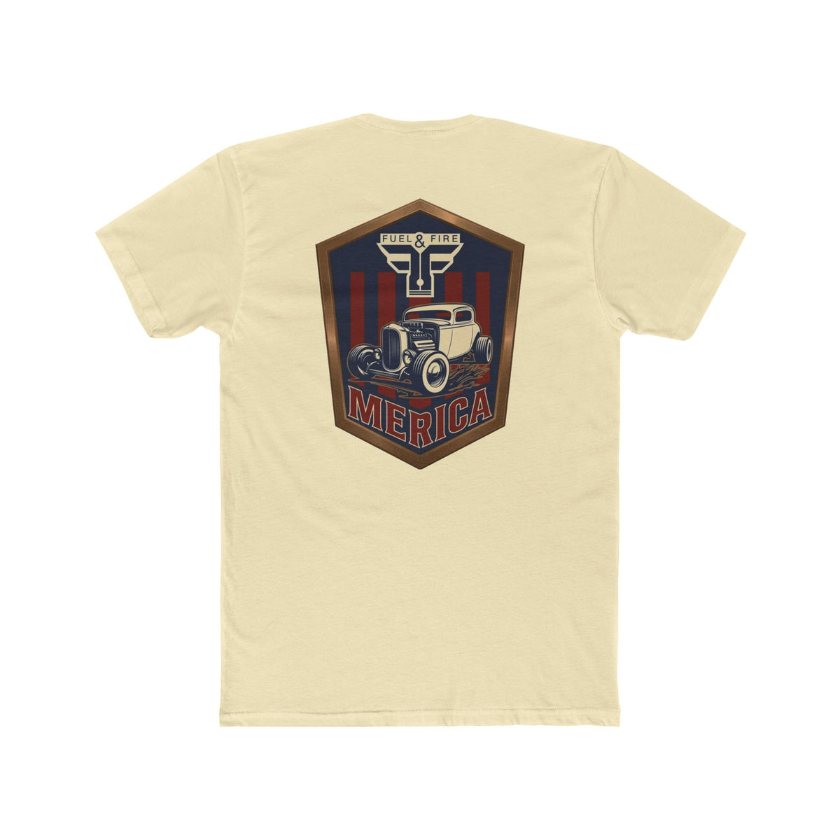 Vintage Hot Rod Tee — 'Merica Classic Car Graphic