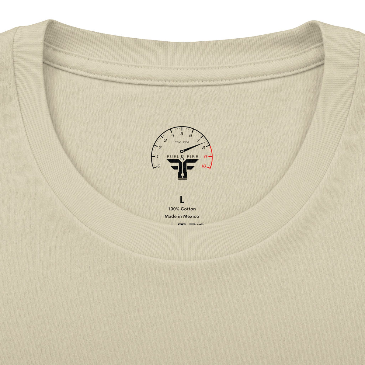 Fuel & Fire Racing Tee — 'I Have Fought, I Have Finished, I Have Kept the Faith' Crew Shirt