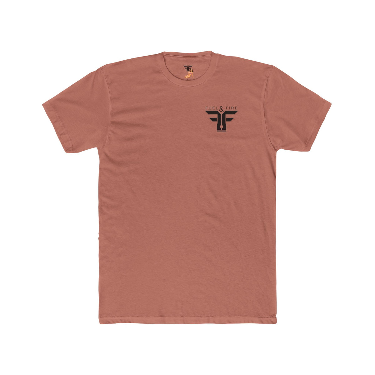 Drive-In Retro Tee — 'Fuel & Fire' Vintage Car Poster T-Shirt
