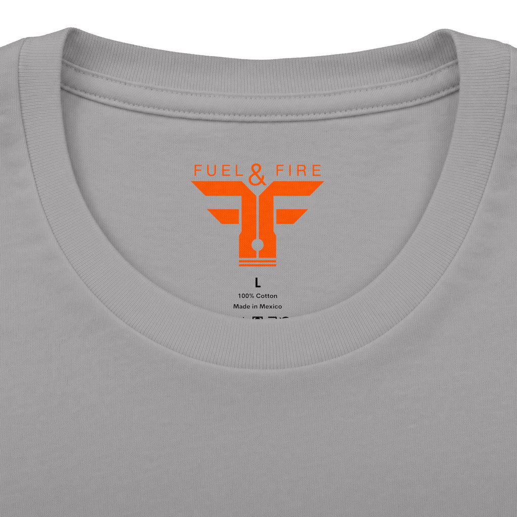 Big Block Bobby — “First to Flex” Fuel & Fire Graphic T‑Shirt