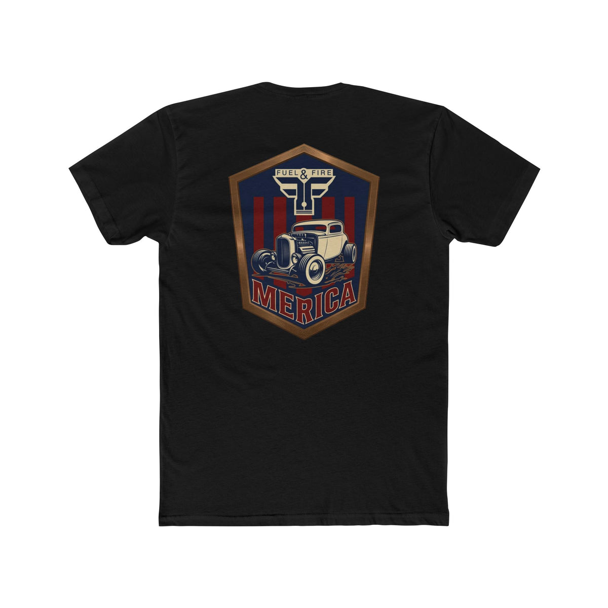 Vintage Hot Rod Tee — 'Merica Classic Car Graphic