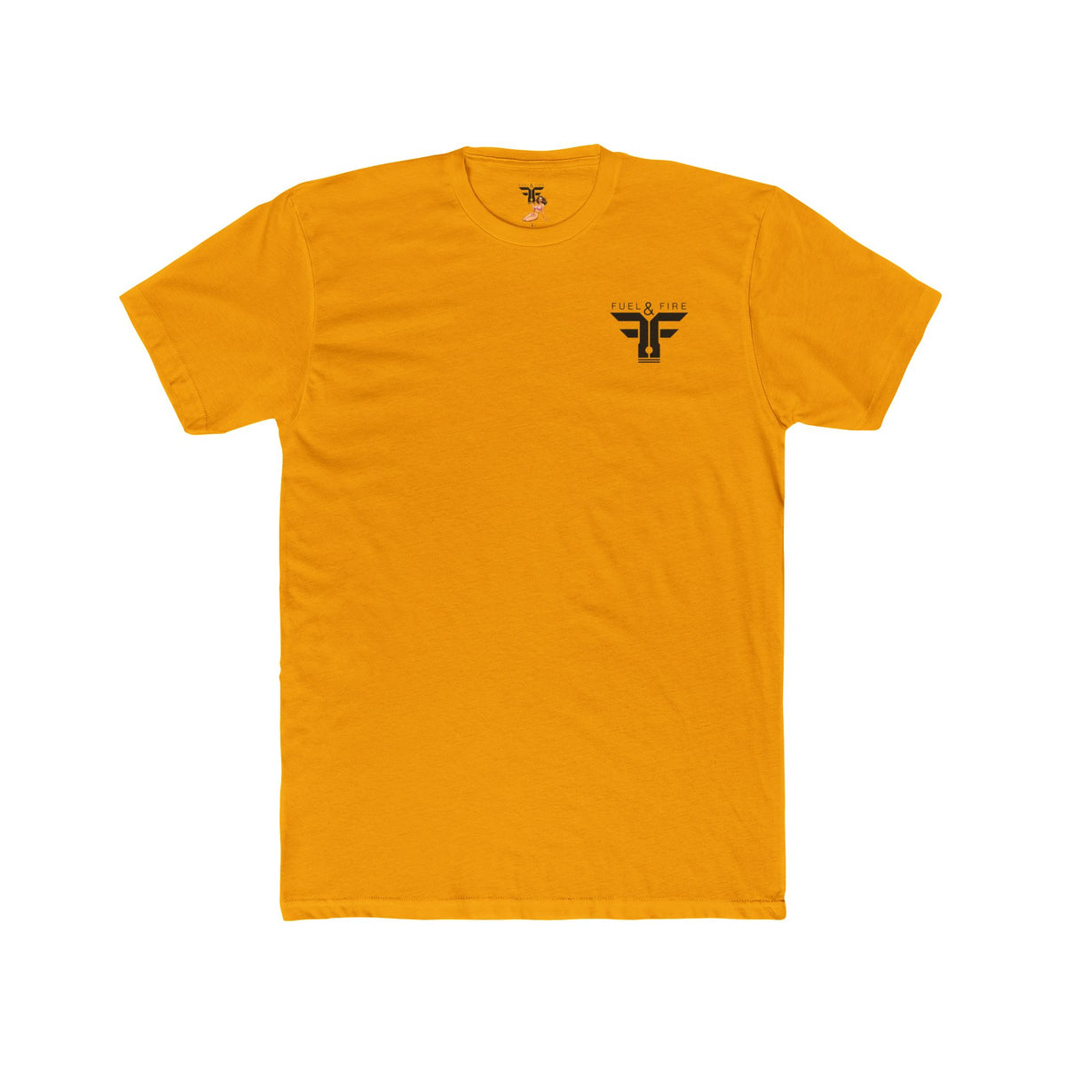 Fuel & Fire Whiskey Logo T-Shirt — Vintage Distillery Graphic Tee
