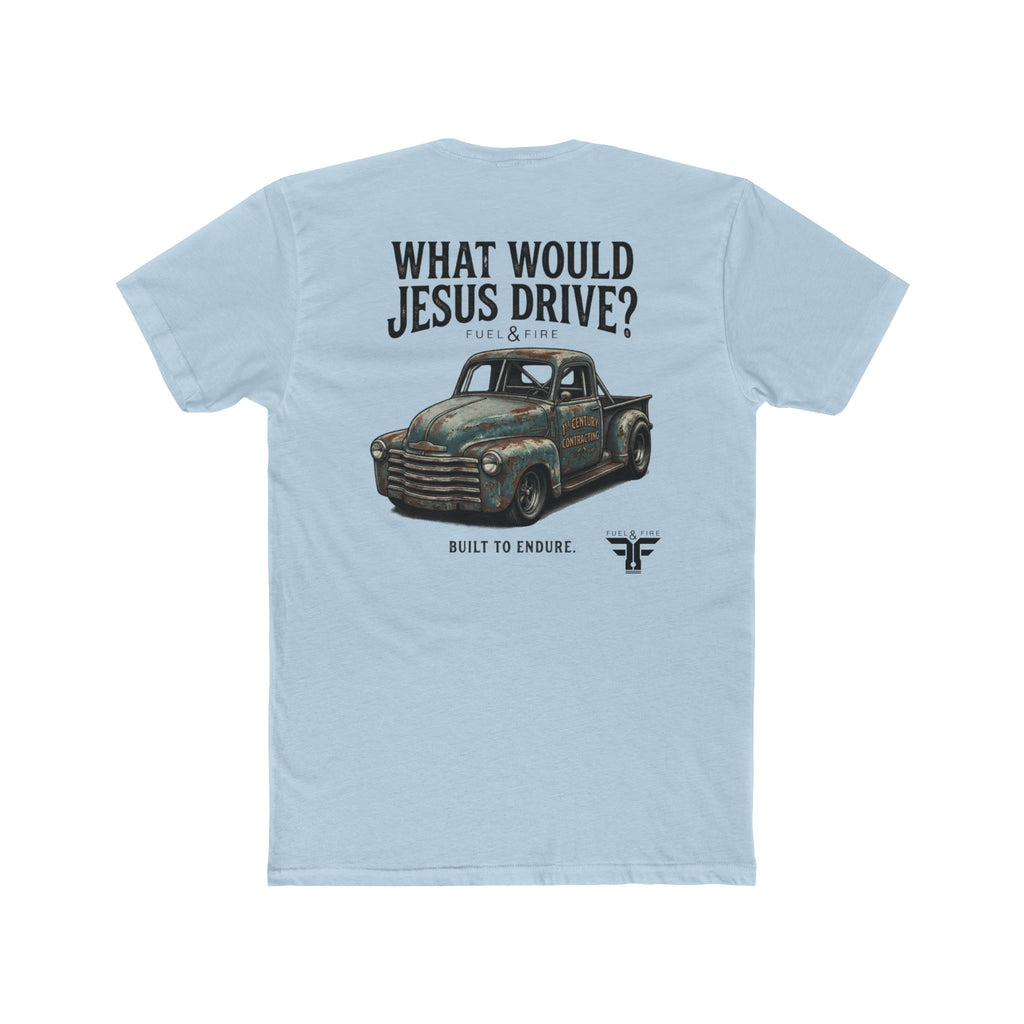 What Would Jesus Drive? Vintage Truck Graphic Tee