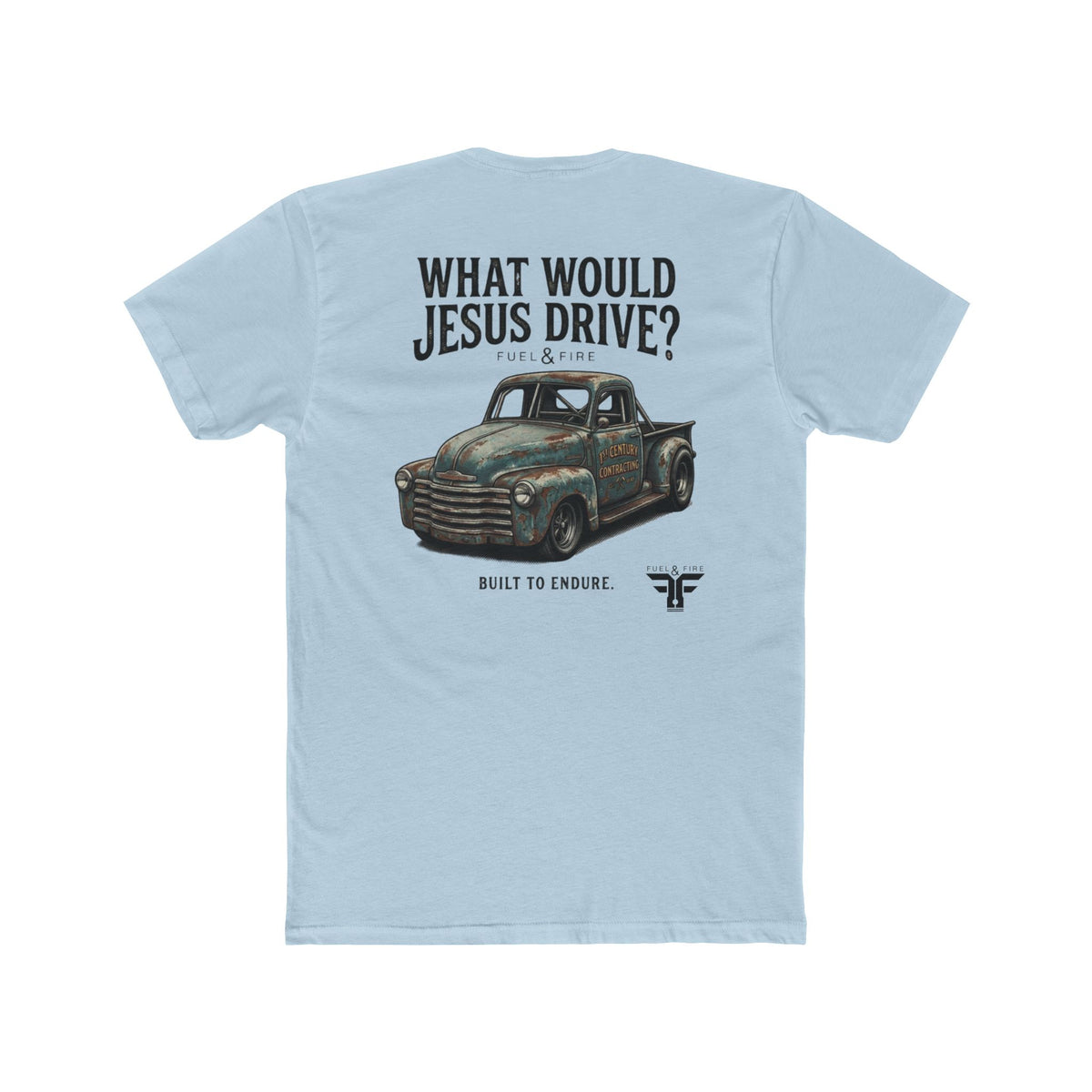 What Would Jesus Drive? Vintage Truck Graphic Tee