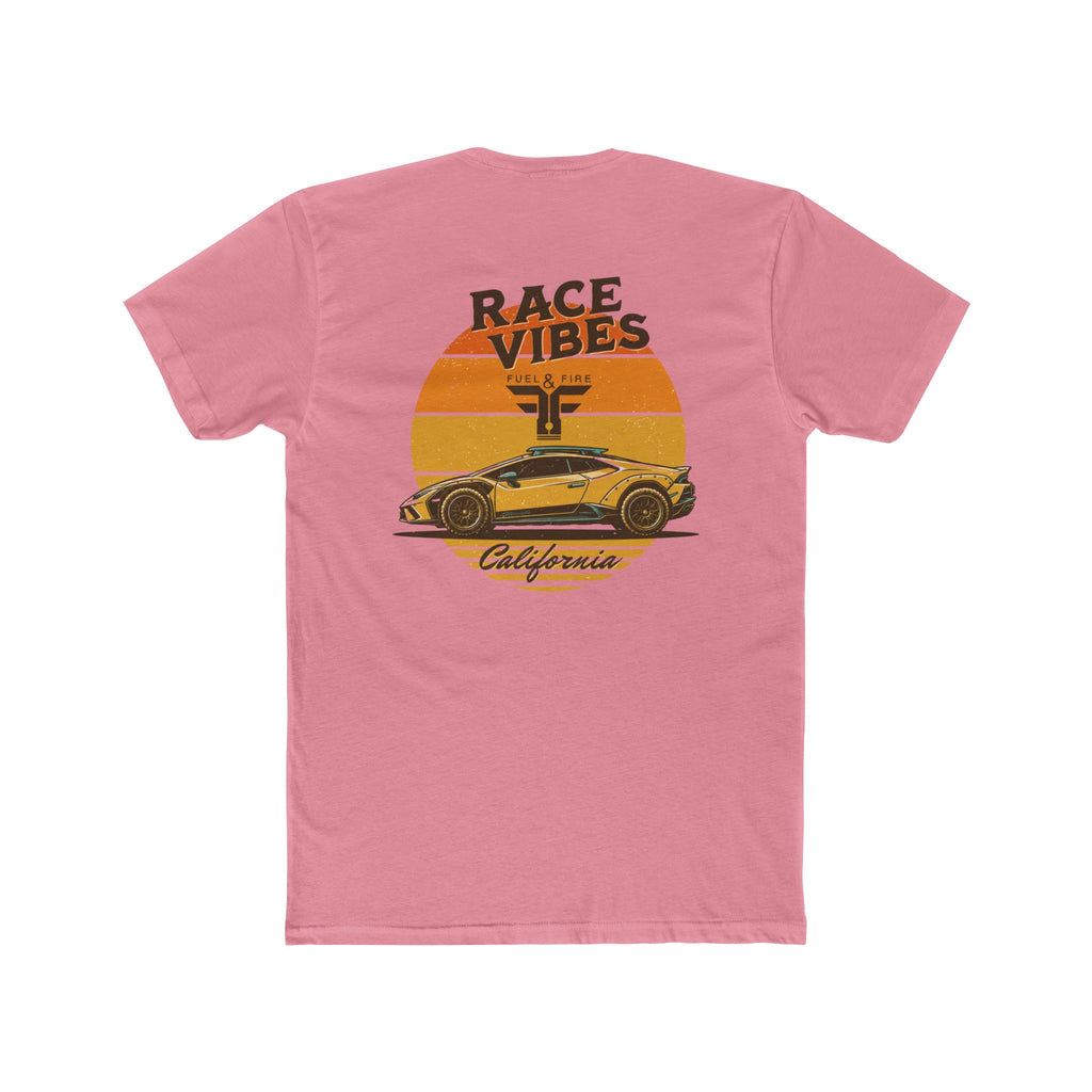 Race Vibes Sterrato Car Tee — Retro Sunset California Racer T-Shirt