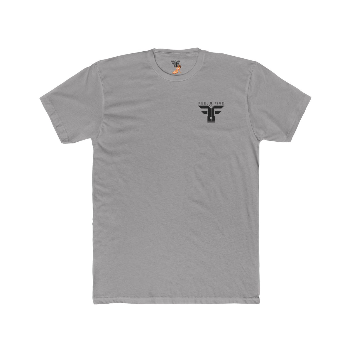 Crew Tee — Fuel & Fire Miami Drag Fest Retro Racing Graphic T‑Shirt
