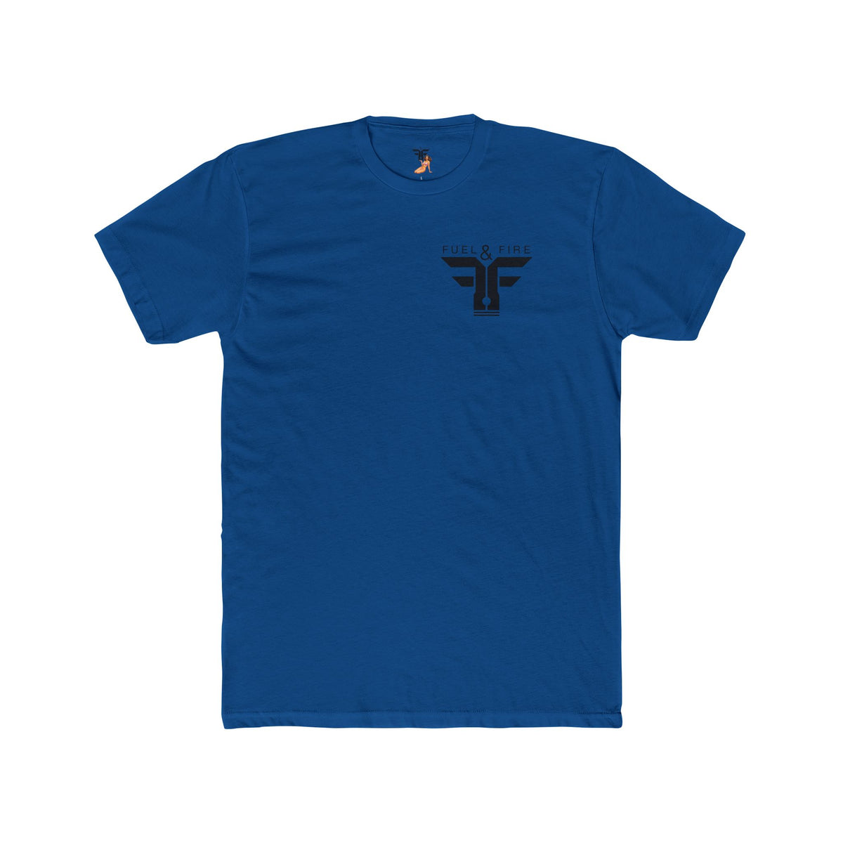 Bugatti — "Fuel & Fire" Graphic Cotton T‑Shirt
