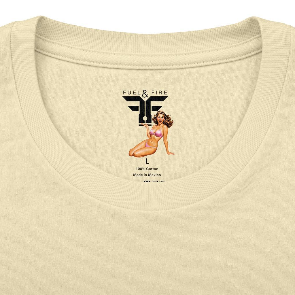 Moonshine Fuel & Fire Tee — Vintage Mason Jar Distillery Graphic T-Shirt