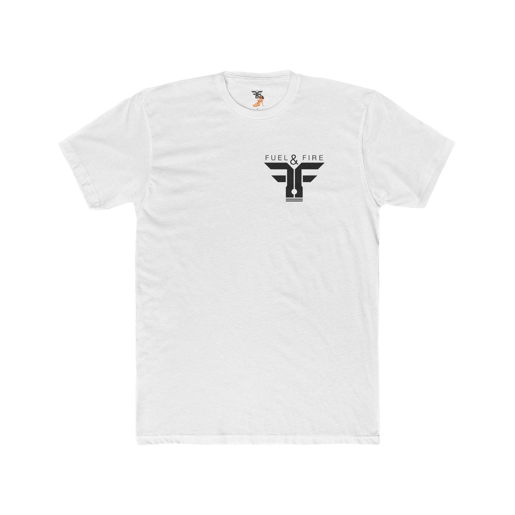 Fuel & Fire Vintage Truck Tee — Pinup Girl Classic Car Graphic Shirt