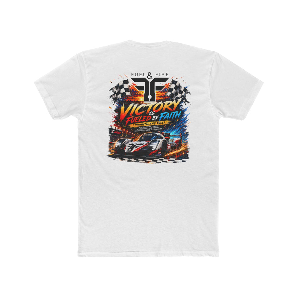 IMSA Victory Tee — “Victory Fueled by Faith” Graphic T-Shirt