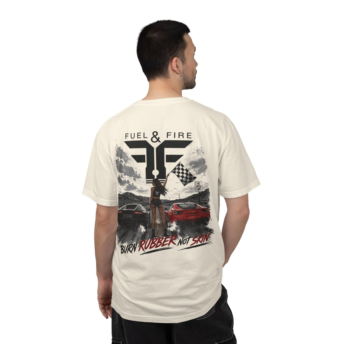Fuel & Fire Racing T‑Shirt — Exotics Life Graphic Tee