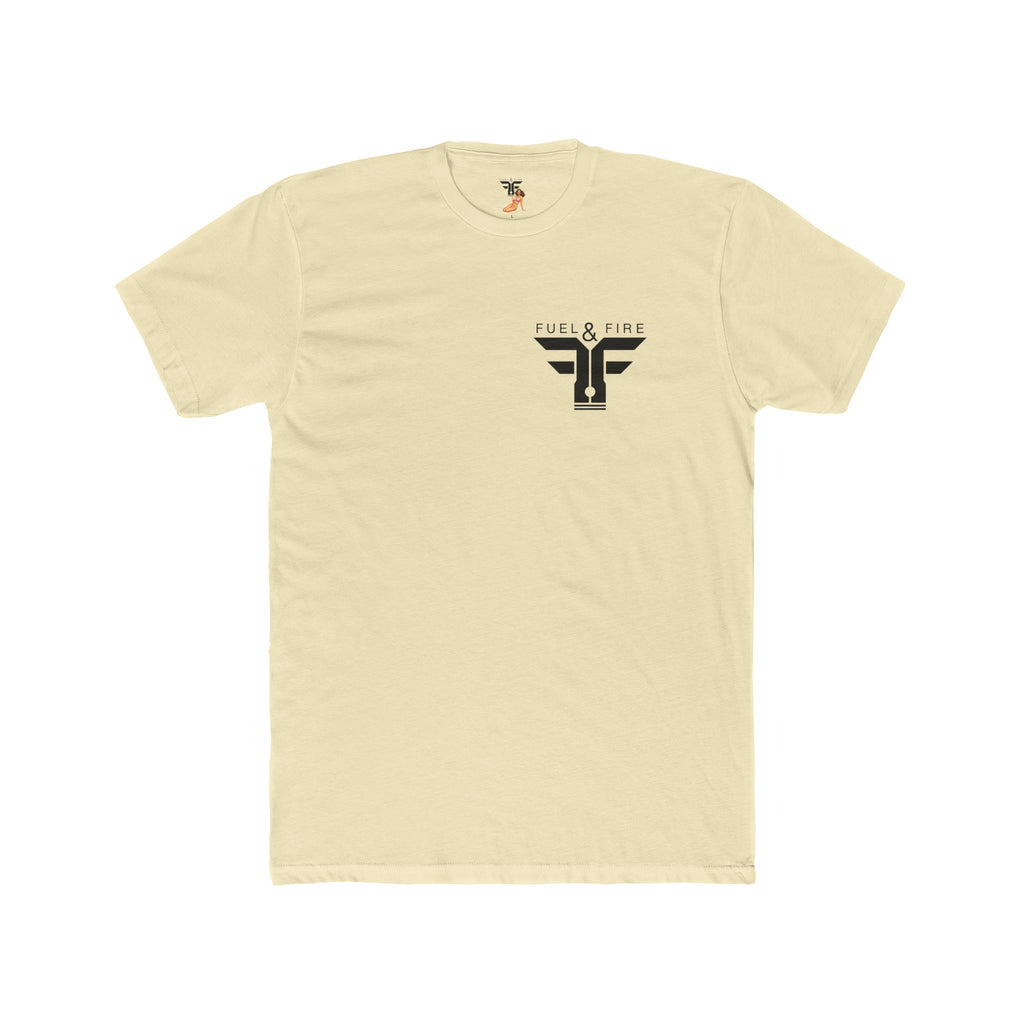 Fuel & Fire Vintage Pinup Car T‑Shirt — Retro Hot Rod Tee