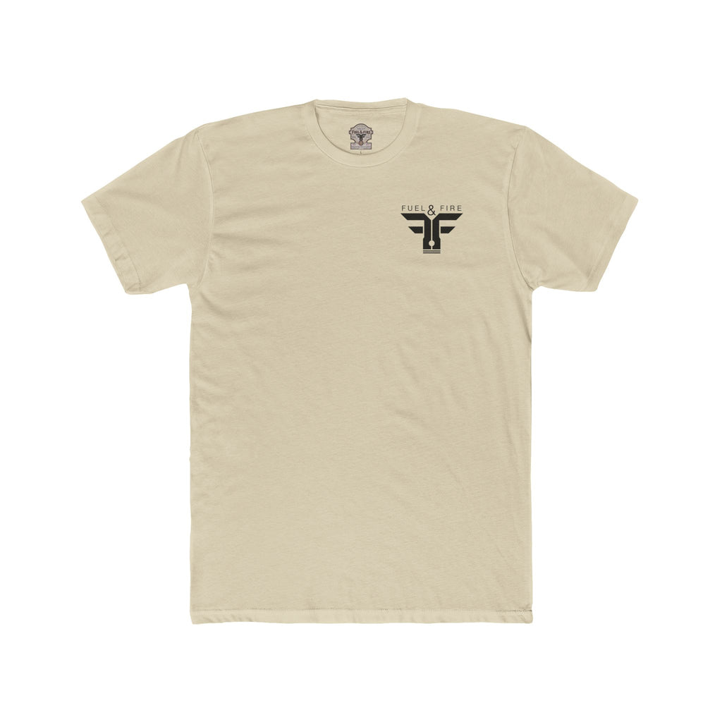 Fuel & Fire Bootlegging T-Shirt — Classic Rat Rod Bootlegger Tee