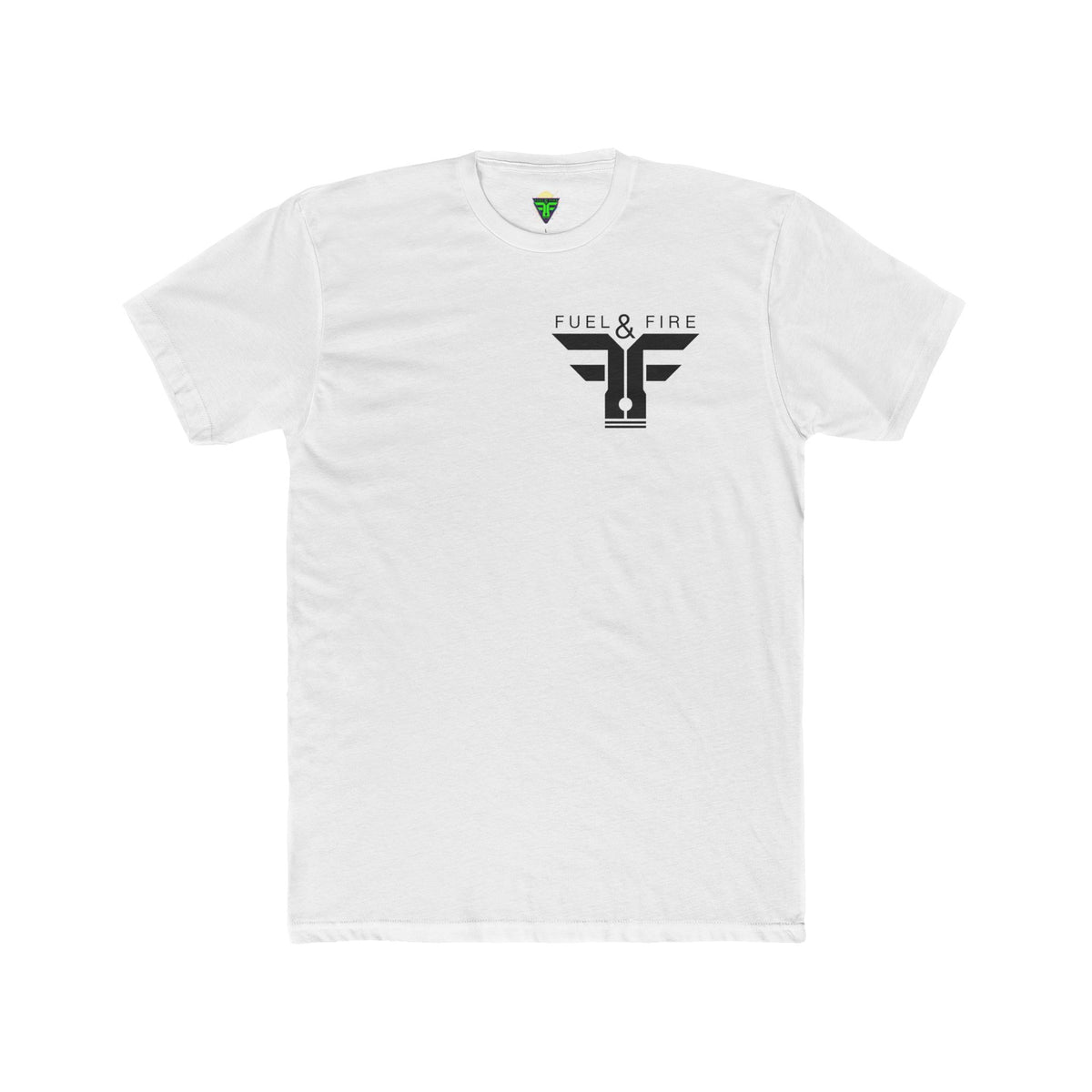 Fuel & Fire Tee — "Burn Rubber Not Skin" Vintage Muscle Car Graphic T-Shirt