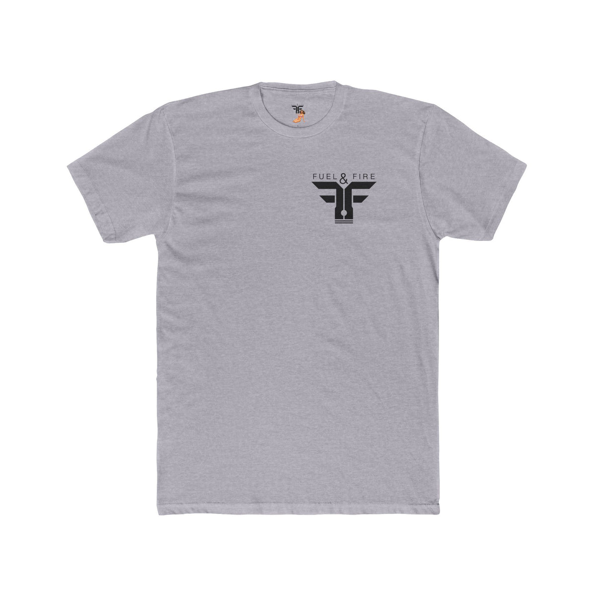 Bugatti — "Fuel & Fire" Graphic Cotton T‑Shirt