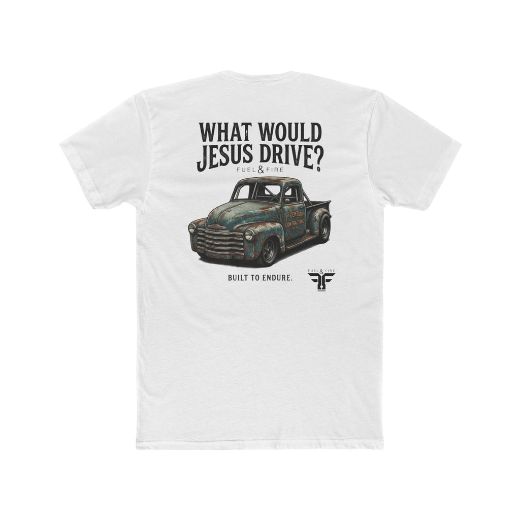 What Would Jesus Drive? Vintage Truck Graphic Tee
