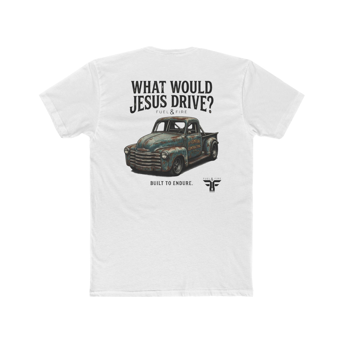 What Would Jesus Drive? Vintage Truck Graphic Tee