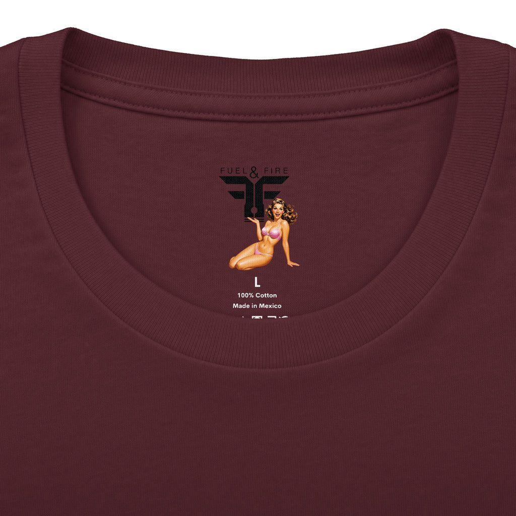 Fuel & Fire Smoke Show Distillery Tee — Vintage Whiskey Label Graphic T-Shirt