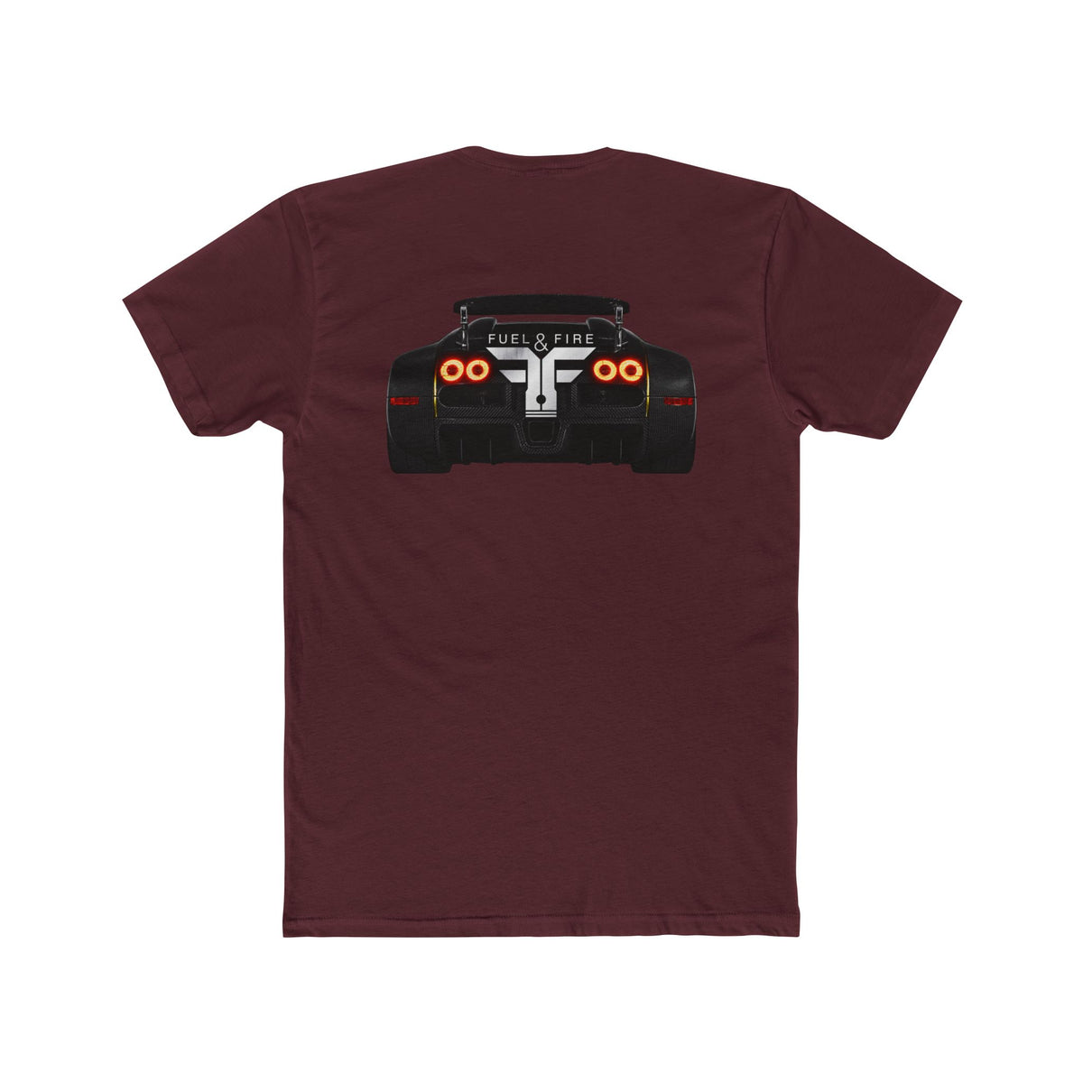 Bugatti — "Fuel & Fire" Graphic Cotton T‑Shirt