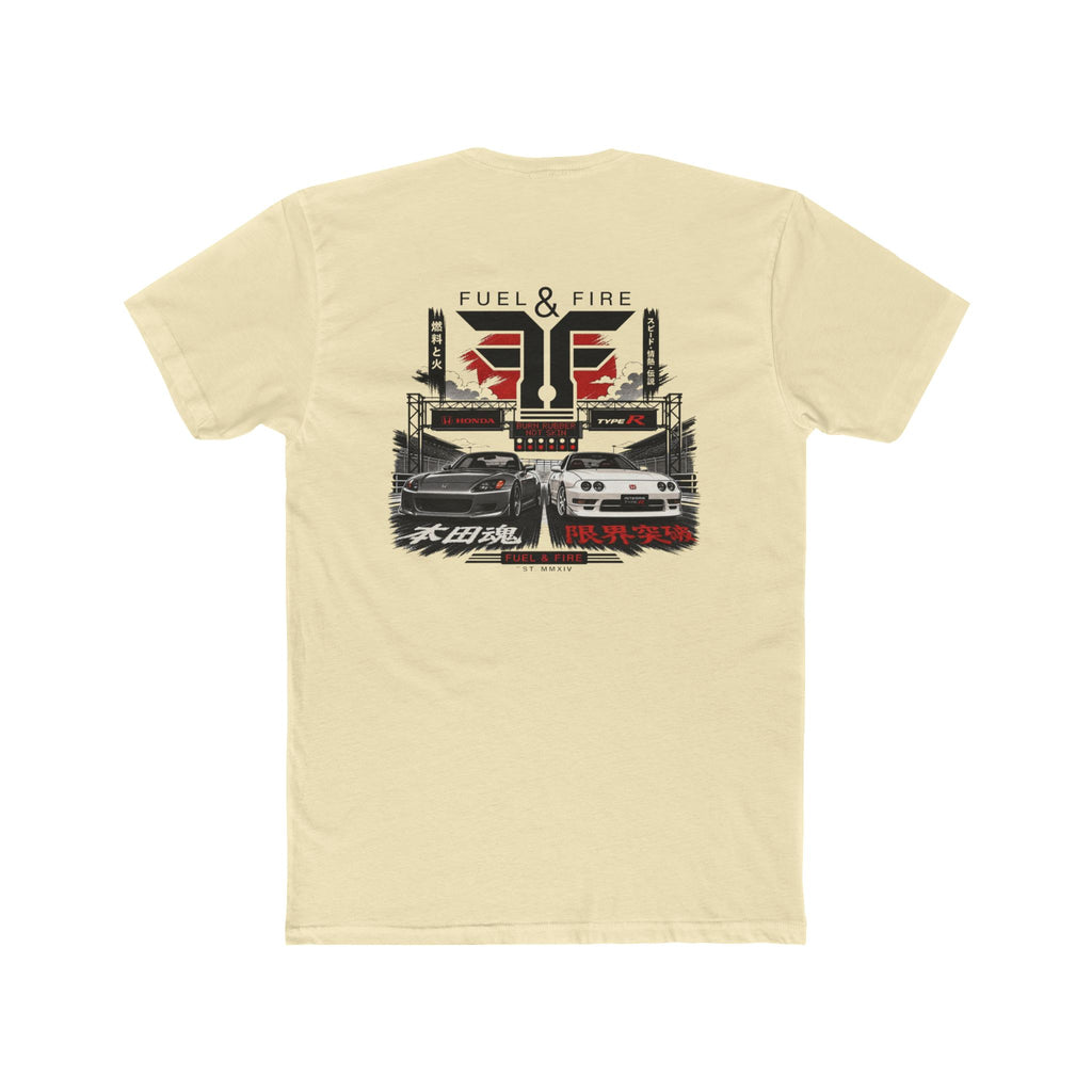Fuel & Fire Japanese Street Racing Tee — JDM Graphic Crewneck