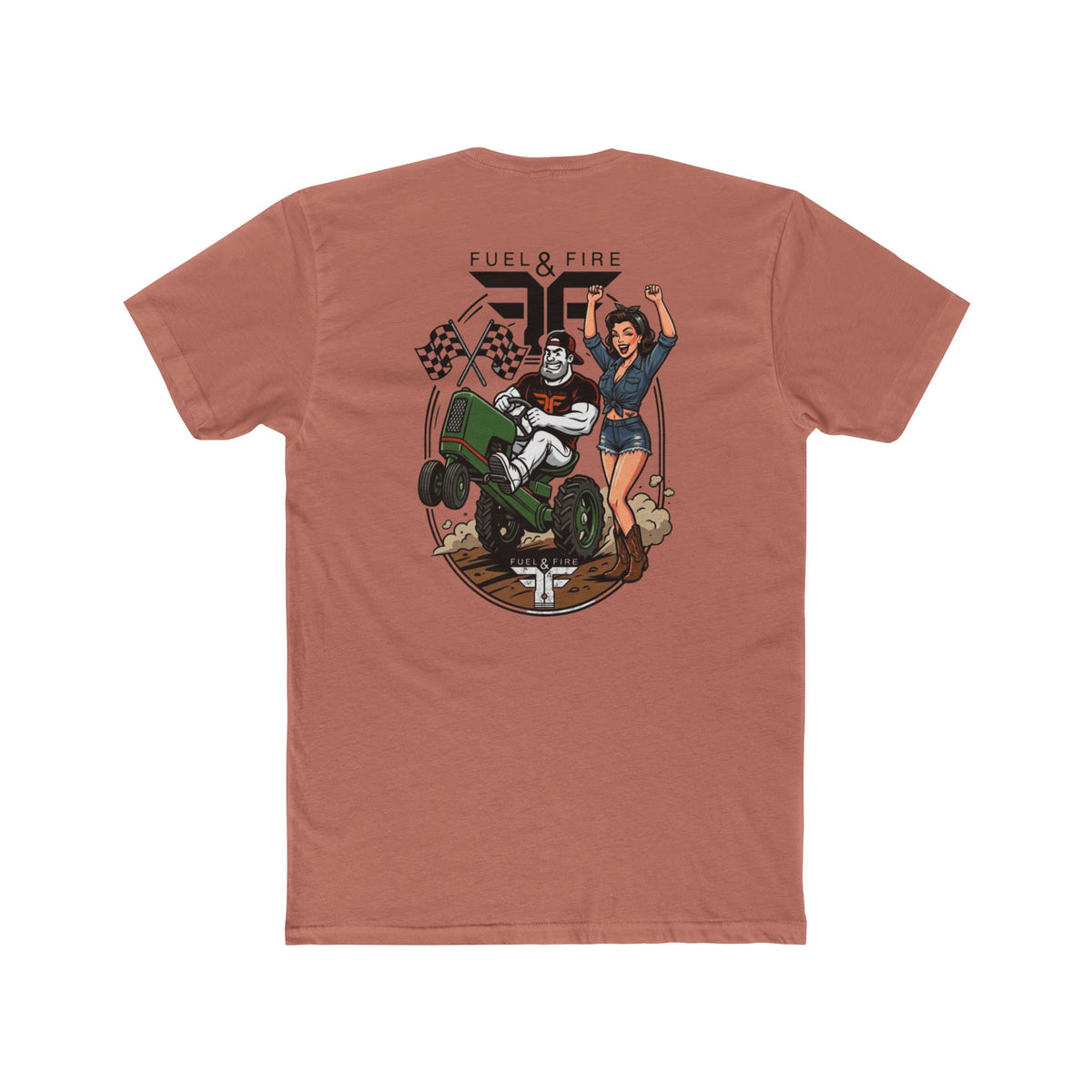 Big Block Bobby — Fuel & Fire Graphic T-Shirt