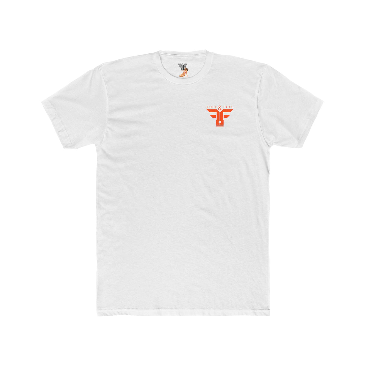 California Skull Tee - "Fuel & Fire" Retro Palm-Tree Graphic Cotton T-Shirt