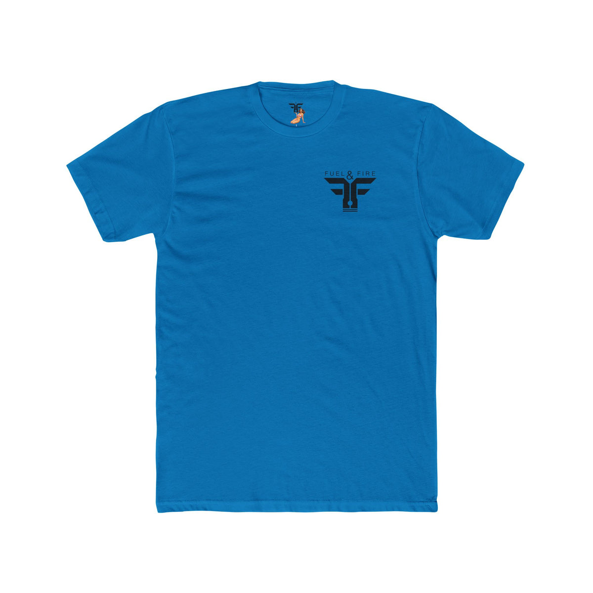 Fuel & Fire Space Race — Retro Racing Graphic T-Shirt