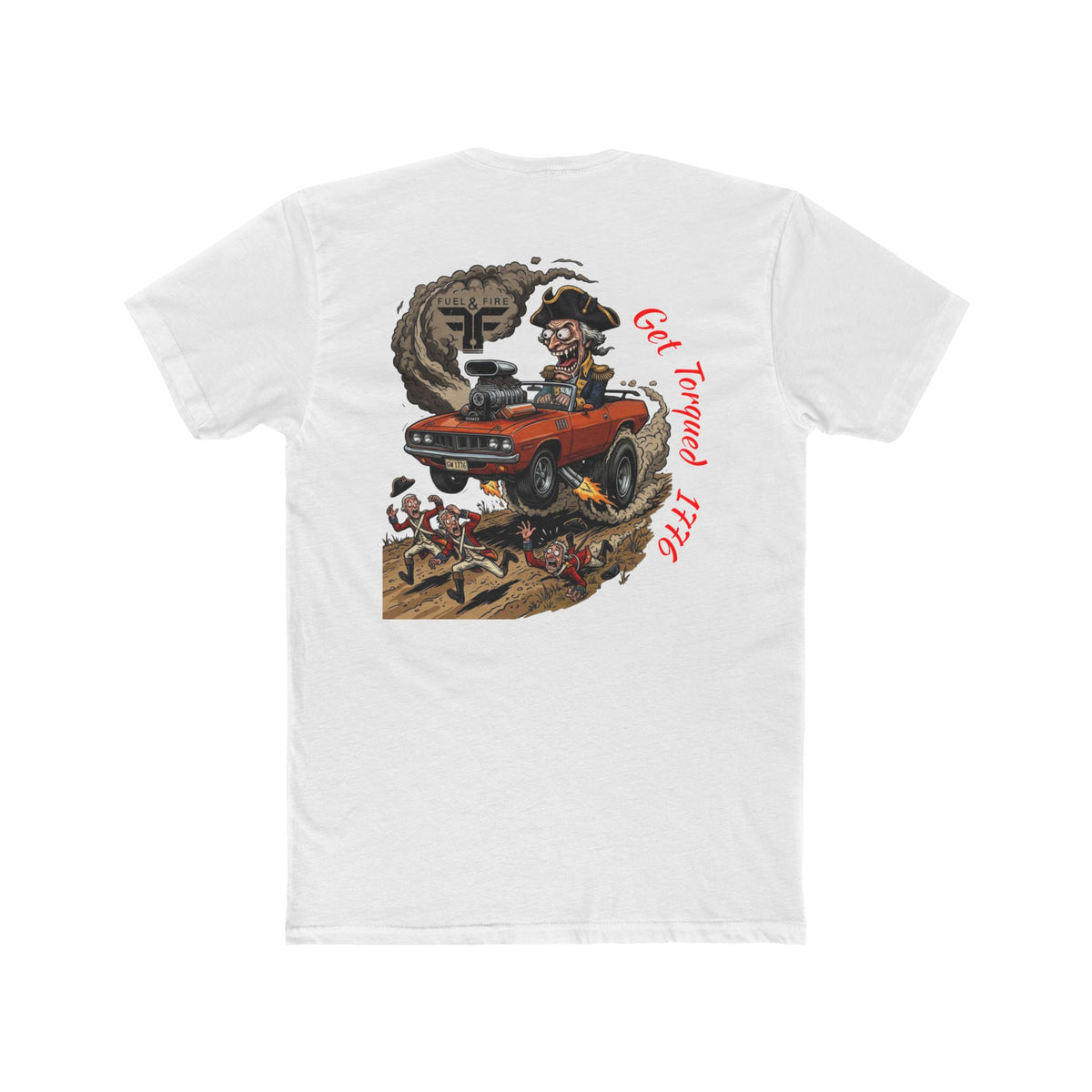 Get Torqued Tee - 4th of July Graphic George Washington T-Shirt