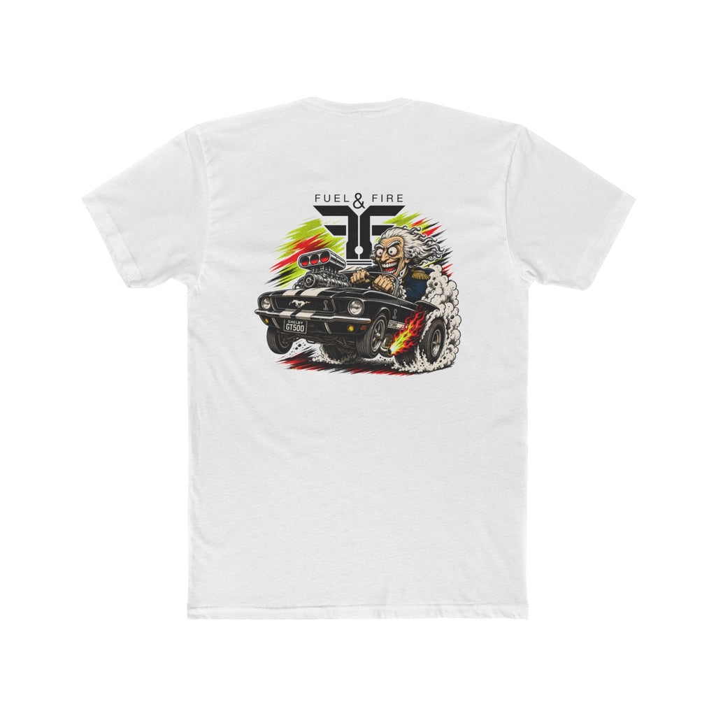 Fuel & Fire Washington Fink Tee — Retro Drifting Hot Rod Graphic Shirt