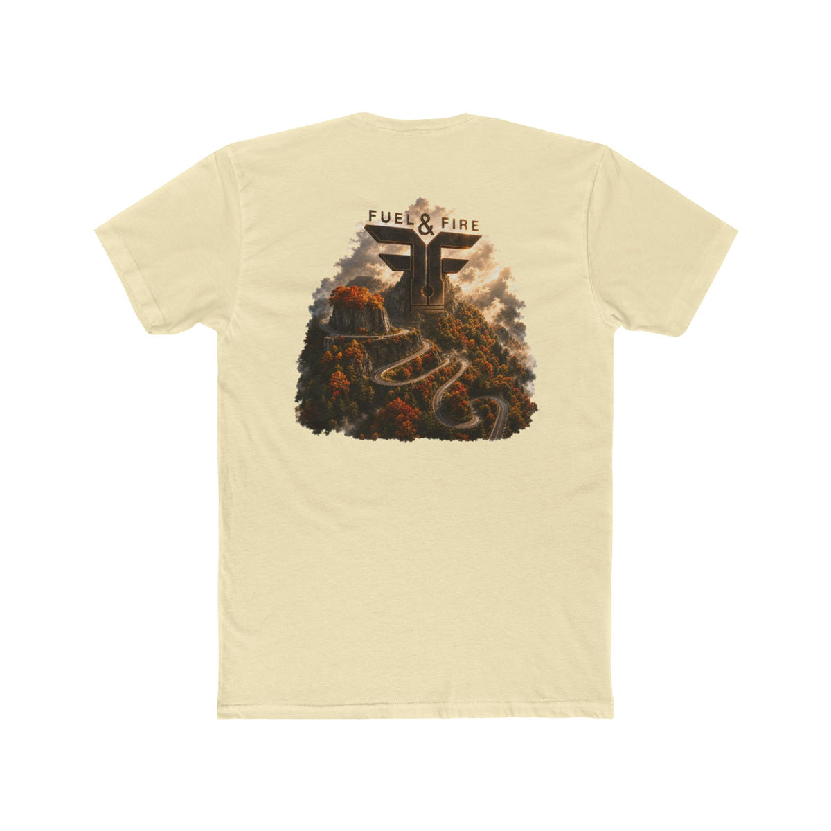 Fuel & Fire Graphic Tee — Tail of the Dragon Adventure Logo T-Shirt