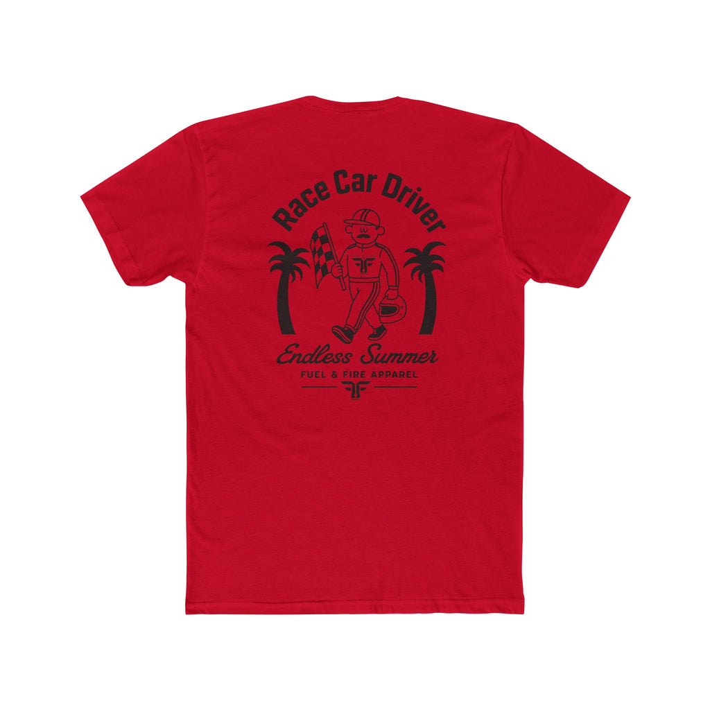Race Car Driver Tee — "Endless Summer" Vintage Motorsport T-Shirt
