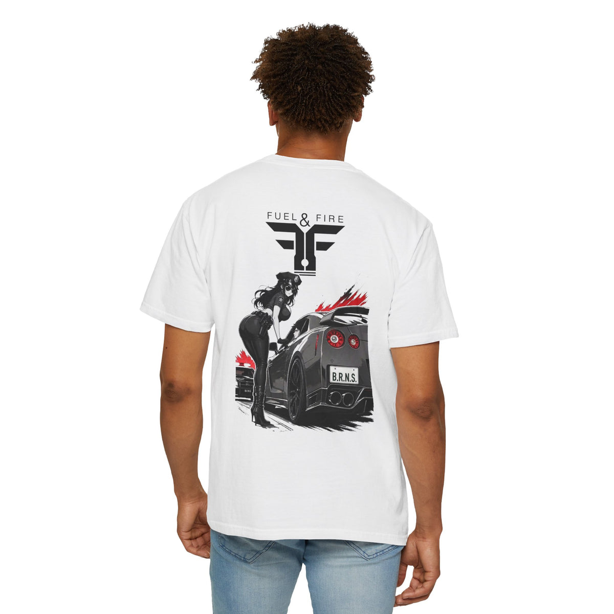 Fuel & Fire R35 — Nissan GTR Anime Graphic T-Shirt
