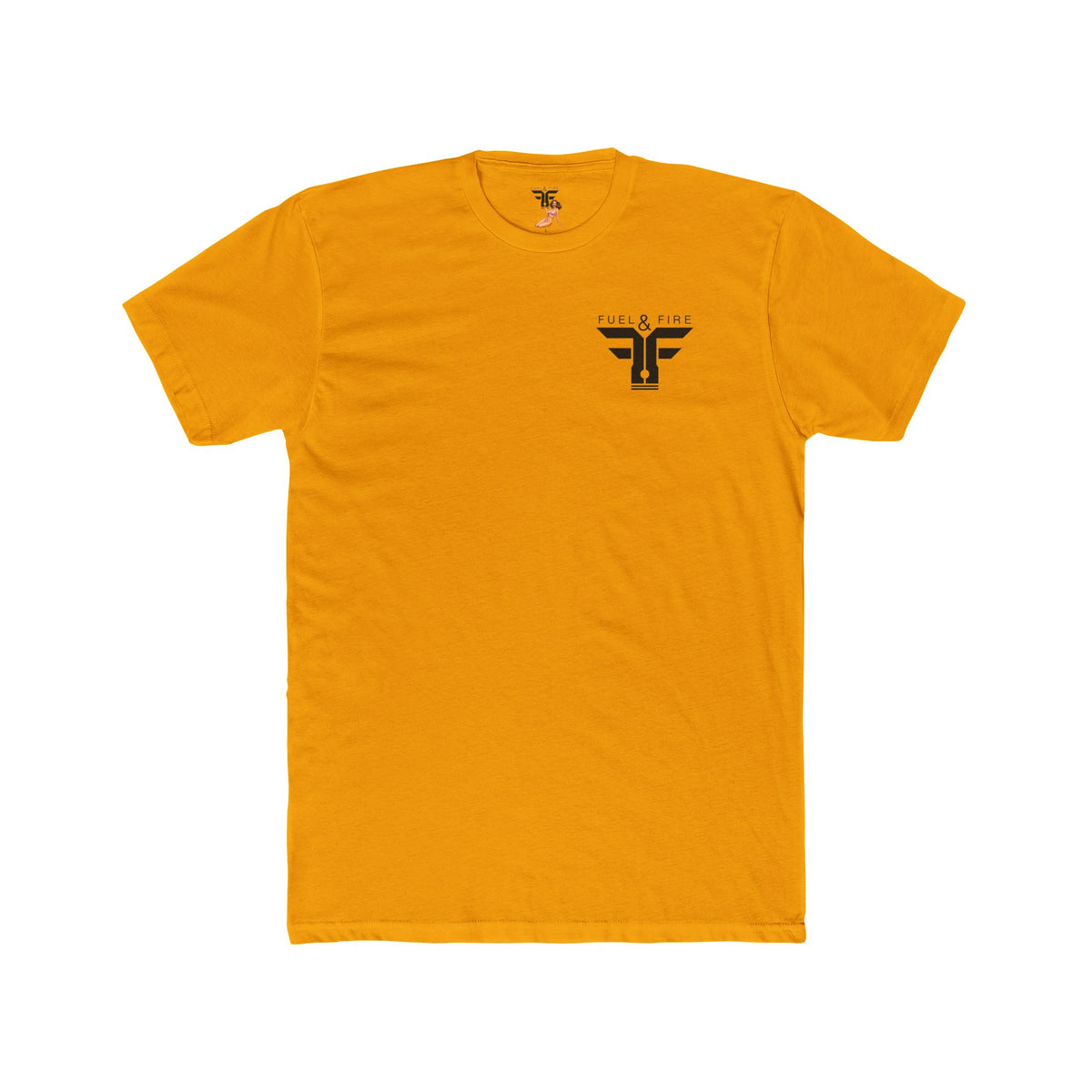 Fuel & Fire Space Race — Retro Racing Graphic T-Shirt