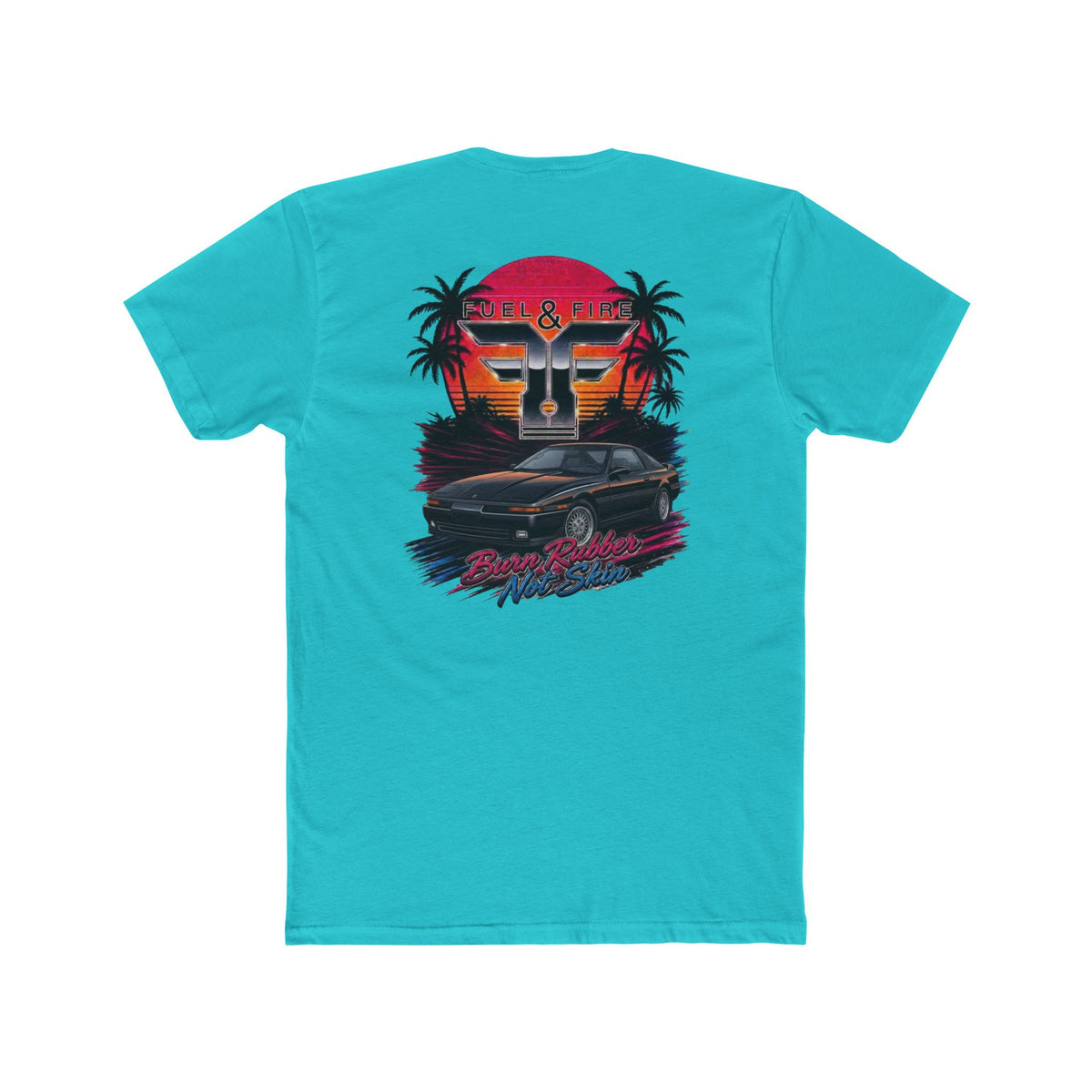 Retro Sunset MK3 T‑Shirt — Palm Trees, Vintage Vibes