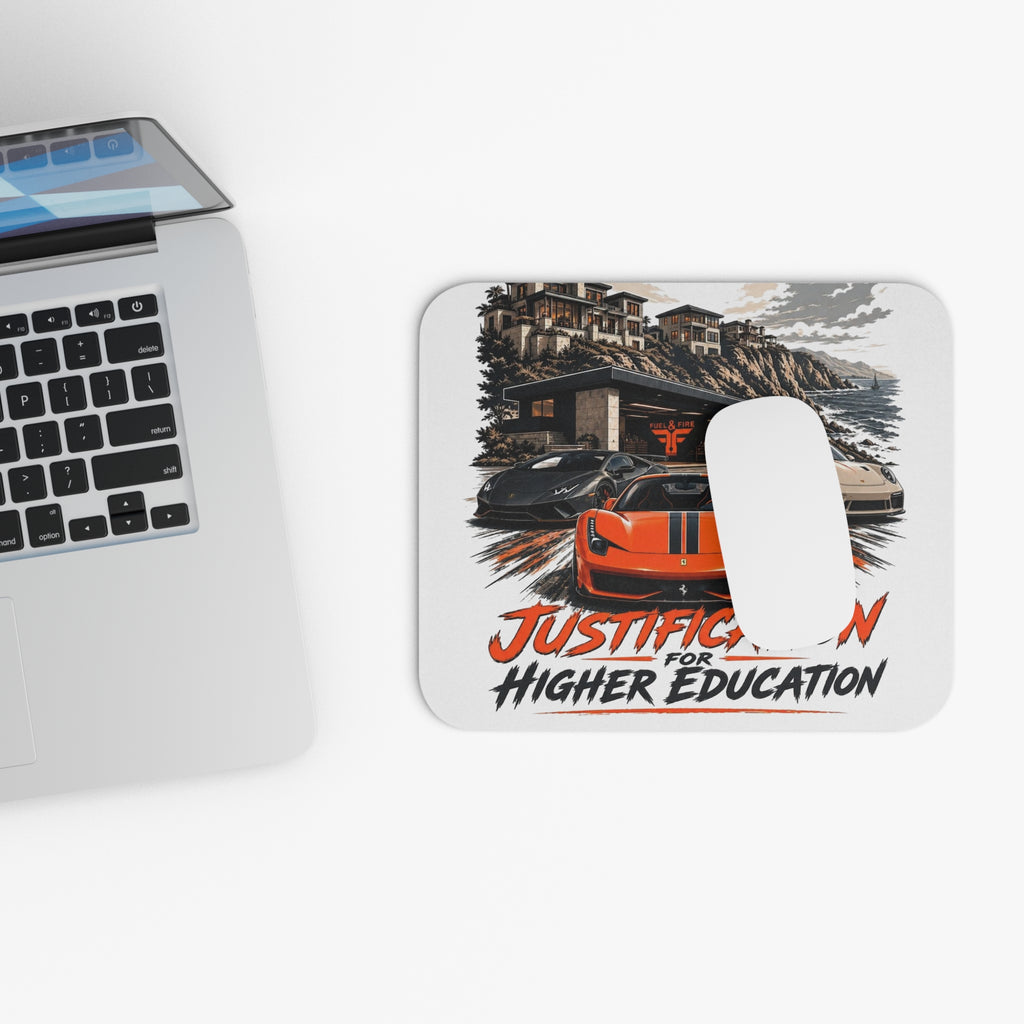 Justification for Higher Education Car Design Mouse Pad