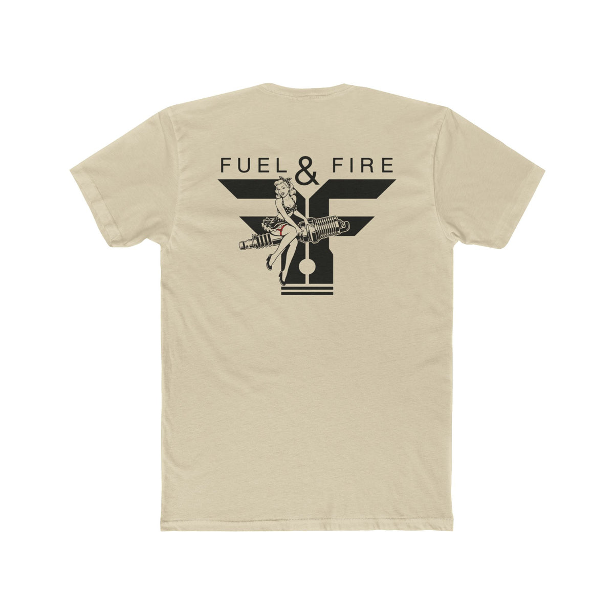 Fuel & Fire Logo Tee —Spark Plug T‑Shirt