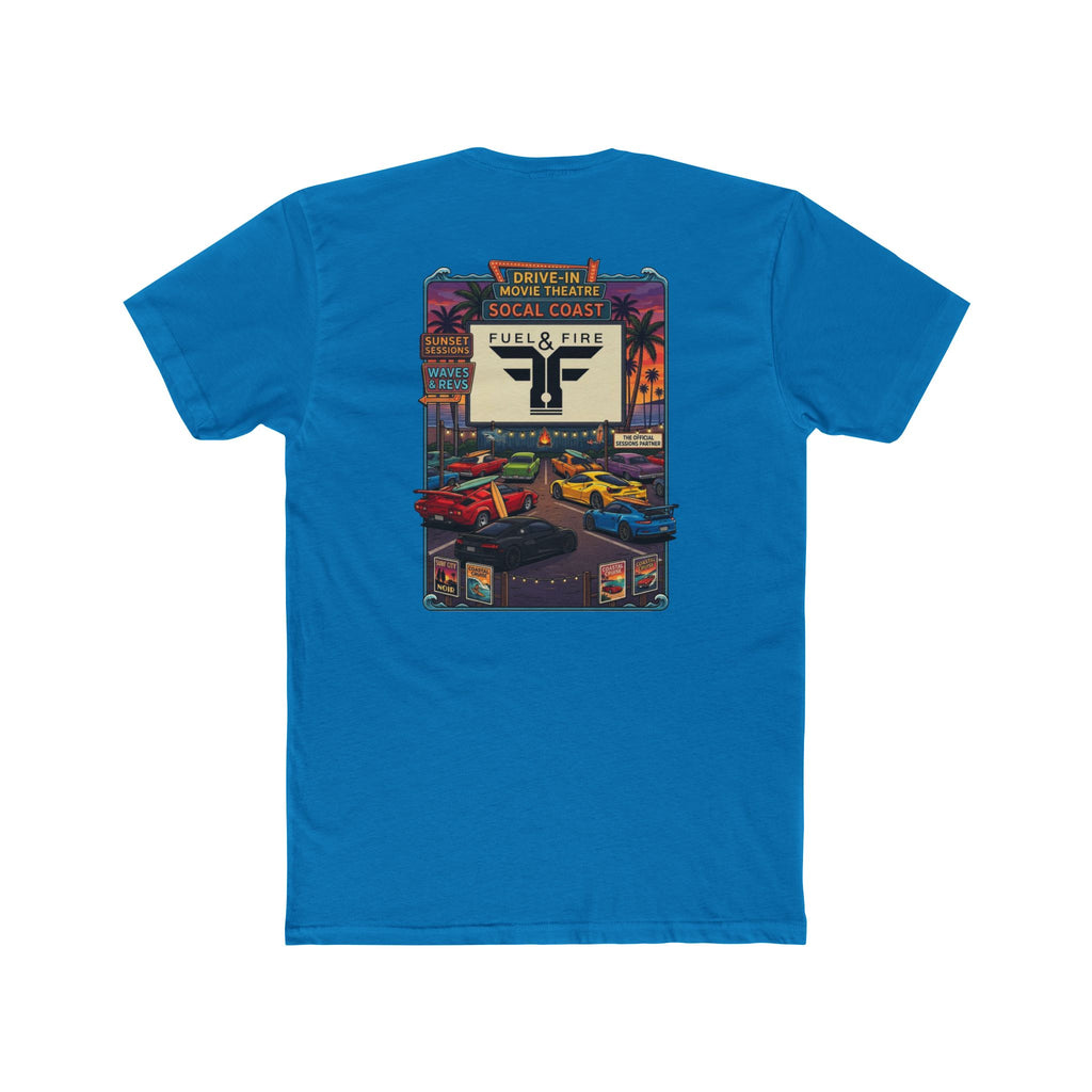 Crew Tee — "Fuel & Fire" SoCal Drive-In Tee