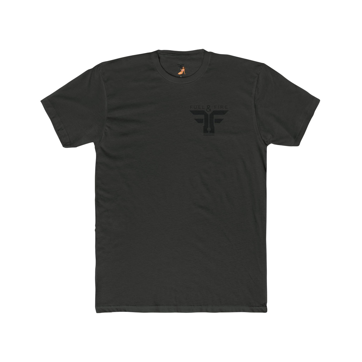 Bugatti — "Fuel & Fire" Graphic Cotton T‑Shirt