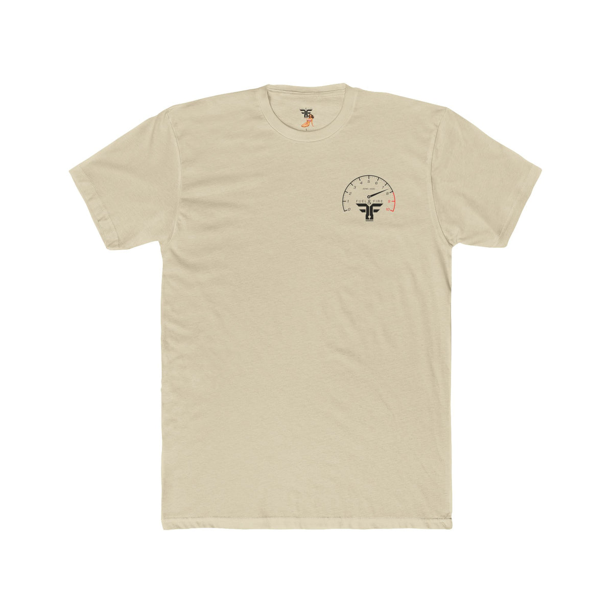 Der Hammer Car Tee — 'Benzin & Feuer' Vintage Mercedes Graphic Shirt