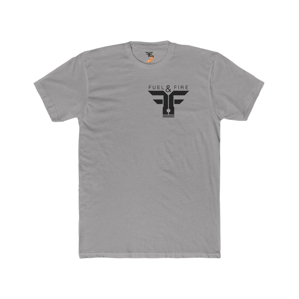 Fuel & Fire Muscle Car Tee — Honest Abe Hot Rod Graphic T-Shirt