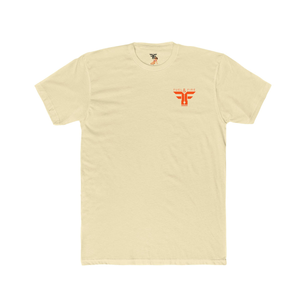 California Skull Tee - "Fuel & Fire" Retro Palm-Tree Graphic Cotton T-Shirt