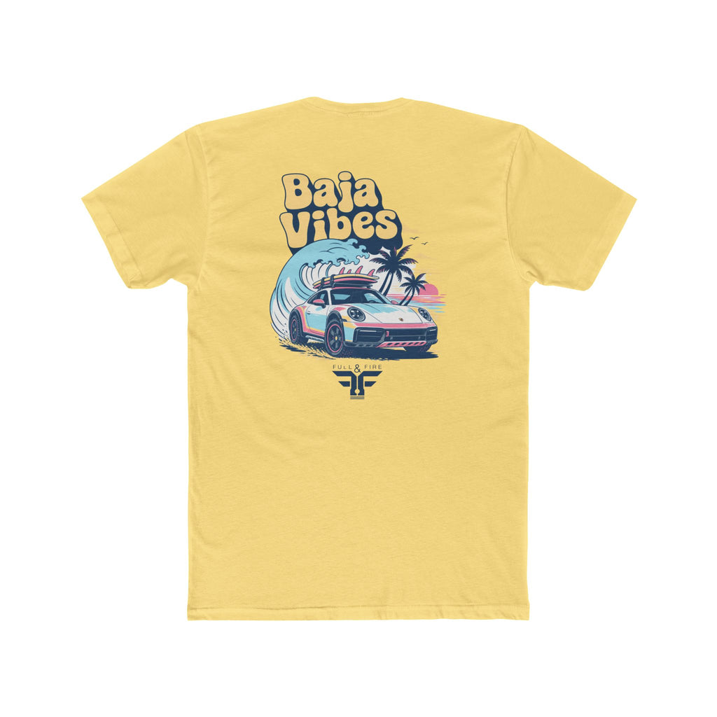 Baja Vibes Dakar Tee — Vintage Surf Car Graphic T-Shirt